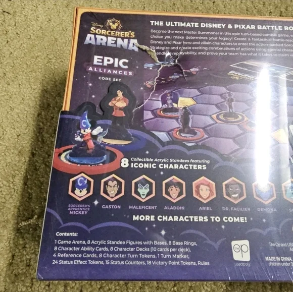 8-Bit Box Game (IELLO) + Disney Sorcerer Arena Epic Alliances - Picture 3 of 3